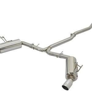 aFe POWER Takeda 16-17 Honda Civic I4-1.5L (t) 2.25-2.5in 304 SS CB Dual-Exit Exhaust Polish Tip