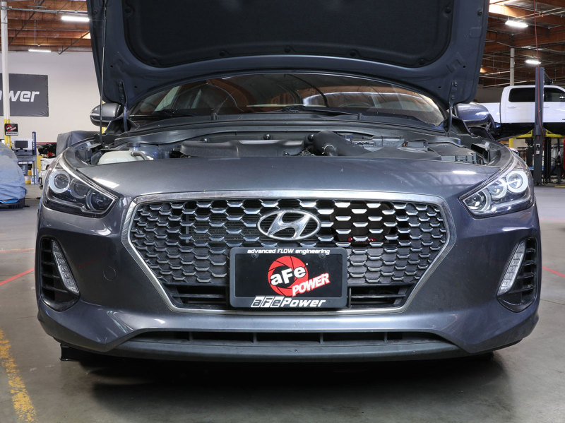 aFe 18-20 Hyundai Elantra GT L4-1.6L (t) Takeda Momentum Dynamic Air Scoop - Black - Image 7