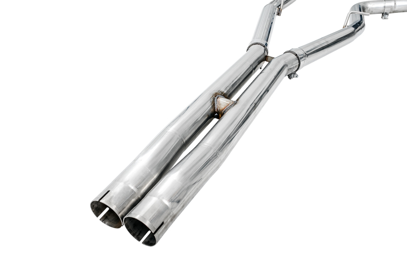 AWE Tuning 2015+ Dodge Charger 6.4L/6.2L SC Non-Resonated Touring Edition Exhaust - Silver Tips - Image 6