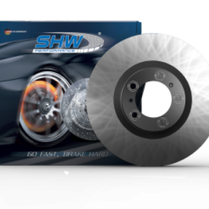 SHW 19-22 Porsche Macan 2.0L V6 Front Left Smooth Monobloc Brake Rotor (95B615301AB)