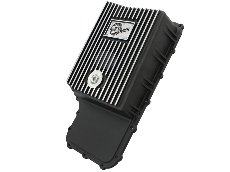 aFe Power Transmission Pan Black Machined 11-14 Ford 6R140 Trucks V8 6.7L (td) - Image 2