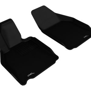3D MAXpider 2005-2012 Porsche 911 997 Kagu 1st Row Floormat - Black