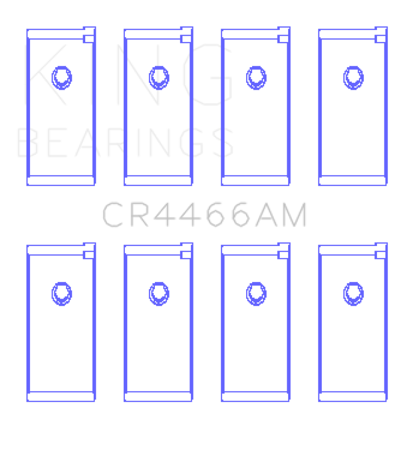 King Engine Bearings Mitsubishi 4G52 Connecting Rod Bearing Set - Image 3