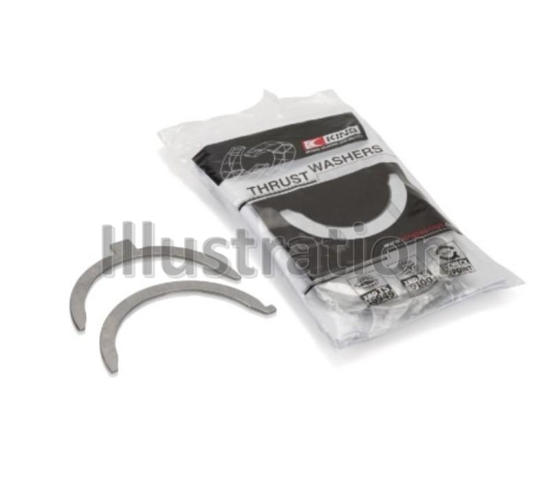 King Engine Bearings Mazda B1/B3/B5/B6/B6B/B6E/B6ZE/BJ Thrust Washer Set - Image 2