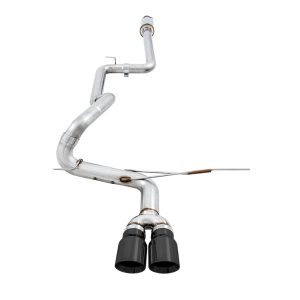AWE Tuning Ford Focus ST Track Edition Cat-back Exhaust - Diamond BlackTips