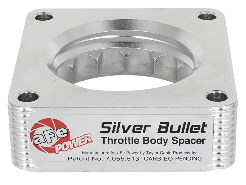 aFe Silver Bullet Throttle Body Spacer 03-06 Nissan 350Z V6 3.5L (VQ35DE) - Image 3