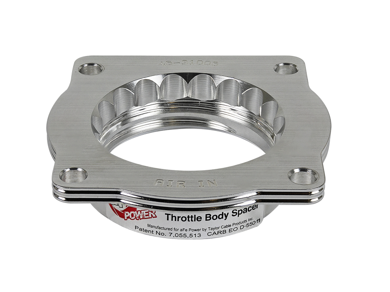 aFe Silver Bullet Throttle Body Spacers TBS BMW 5 Series (E60) 06-10 V8-4.8L - Image 5