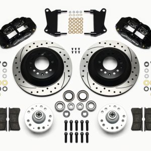 Wilwood Narrow Superlite 6R Front Hub & 1PC Rtr Kit 12.88in Drilled 67-69 Camaro 64-72 Nova Chevelle