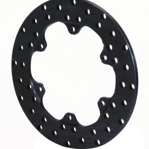 Wilwood Rotor-Steel-Front Drag-Drilled 10.75 x .350 - 6 on 6.25in