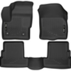 Husky Liners 2015 Lincoln MKC WeatherBeater Black Front & Second Seat Floor Liner