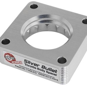 aFe Silver Bullet Throttle Body Spacers TBS Jeep Wrangler (TJ YJ) 91-06 4.0L