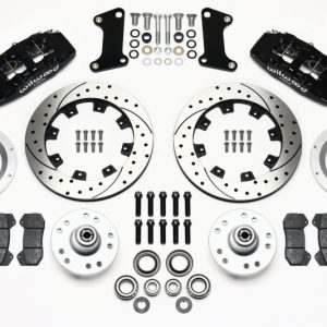 Wilwood Dynapro 6 Front Hub Kit 12.19in Drilled 67-69 Camaro (*Line Kit Needed*)