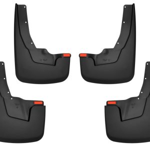 Husky Liners 19-22 RAM 1500 w/ OEM Fender Flares Custom-Molded Front & Rear Mud Guards