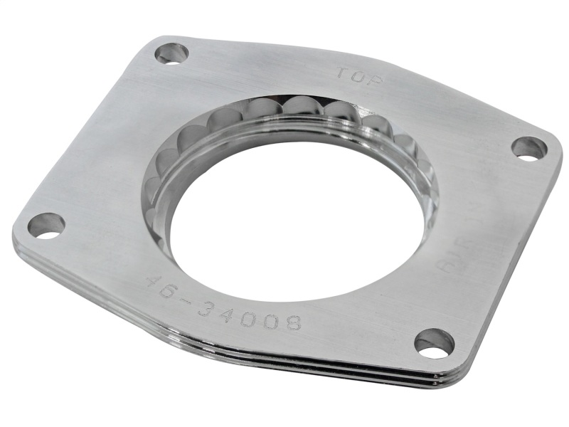 aFe Silver Bullet Throttle Body Spacers TBS 2014 GM Silverado/Sierra 1500 V8 5.3L - Image 2