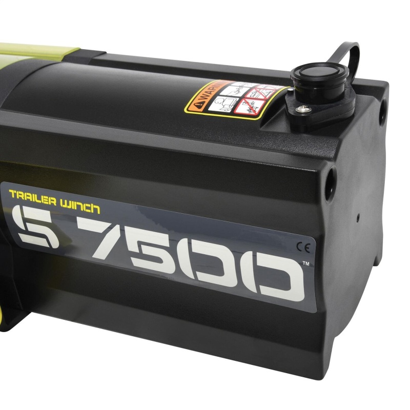 Superwinch 7500 LBS 12V DC 5/16in x 54ft Steel Rope S7500 Winch - Image 10