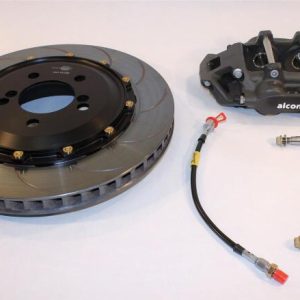 Alcon BMW F8X 4 Piston 355x28mm Rear Race Kit - Anodized