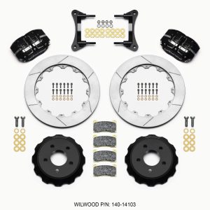 Wilwood Dynapro Radial Front Drag Kit 12.88 Vented 15-23 Mustang