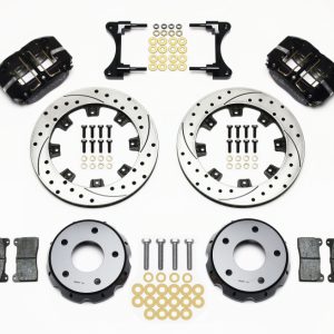Wilwood Dynapro Radial Front Drag Kit 11.75in Vented Drilled 98-02 Camaro/Firebird