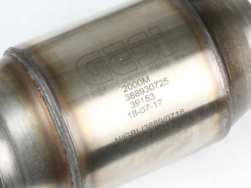 aFe POWER 14-18 Chevrolet Corvette C7 & Z06 Twisted Steel 3in 304 Stainless Steel Mid Pipe w/ Cat - Image 4