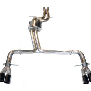 AWE Tuning Audi B8.5 S4 3.0T Track Edition Exhaust - Diamond Black Tips (102mm)