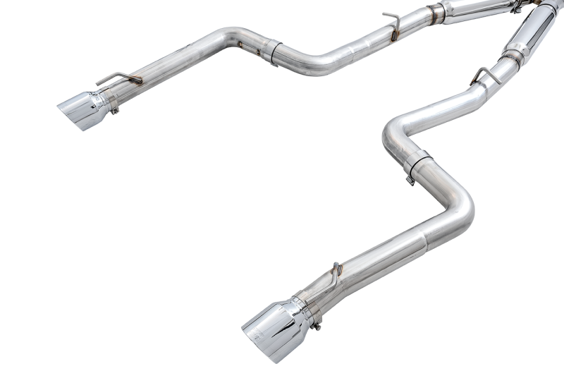 AWE Tuning 2015+ Dodge Charger 6.4L/6.2L Supercharged Track Edition Exhaust - Chrome Silver Tips - Image 10