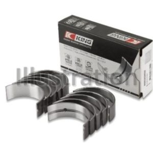 King Engine Bearings Audi CDAA/CDHA/CDHB/CDAB Main Bearing Set (Set of 5) - Size STD