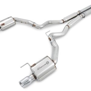 AWE Tuning S550 Mustang GT Cat-back Exhaust - Touring Edition (Chrome Silver Tips)