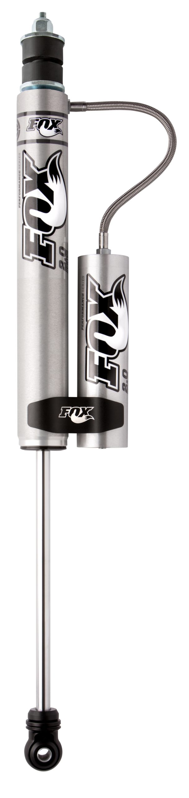 Fox 05+ Ford SD 2.0 Performance Series 8.6in. Smooth Body Remote Res. Front Shock / 0-1.5in. Lift - Image 4