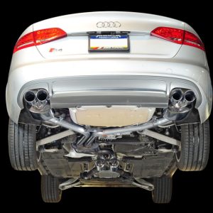 AWE Tuning Audi B8 / B8.5 S4 3.0T Touring Edition Exhaust - Chrome Silver Tips (90mm)