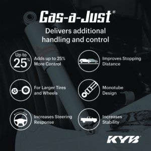 KYB 2019+ RAM 1500 4WD/RWD (w/o Air & Off Road Susp.) (Exc. Rebel & TRX) Gas-a-Just Shock - Rear