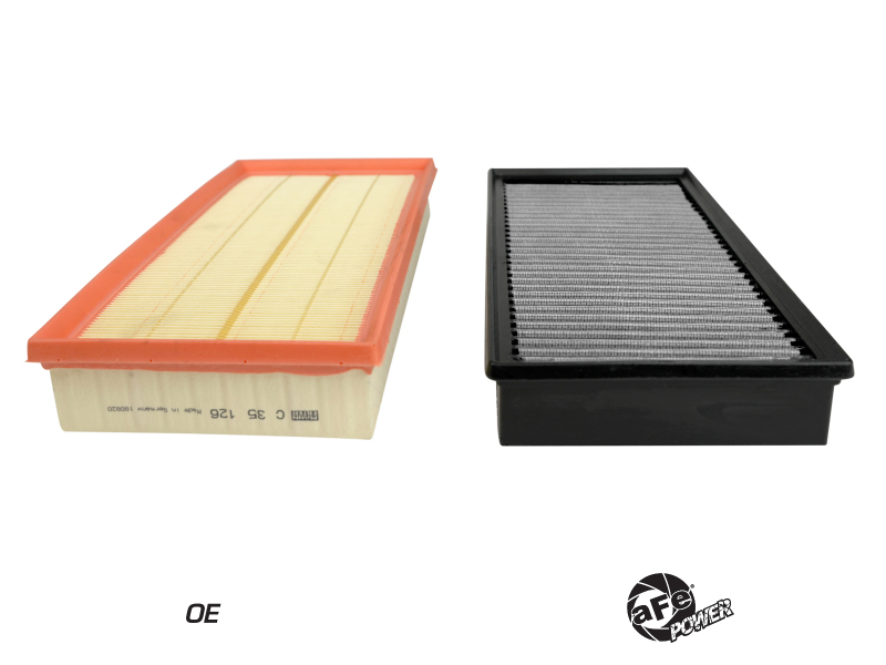aFe Magnum FLOW Pro DRY S OE Replacement Filter 10-20 Land Rover v8-5.0L (Pair) - Image 3