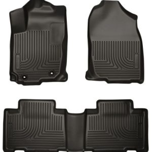 Husky Liners 15 Toyota Corolla Weatherbeater Black Front & 2nd Seat Floor Liners