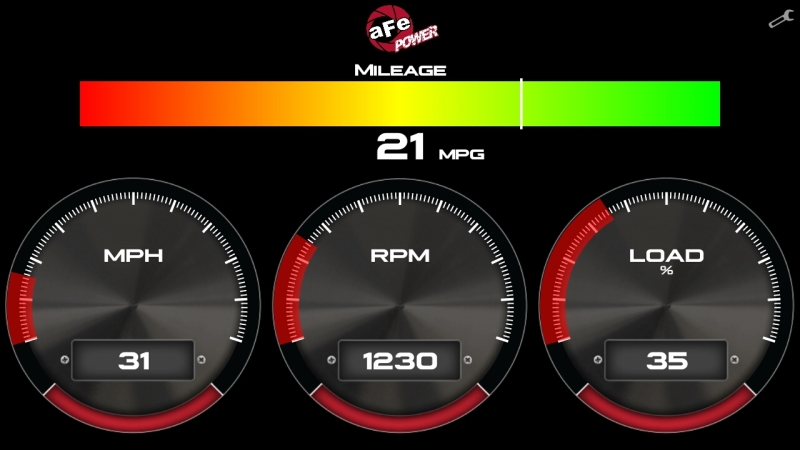 aFe AGD Advanced Gauge Display Digital 5.5in Monitor 08-18 Dodge/RAM/Ford/GM Diesel Trucks - Image 3