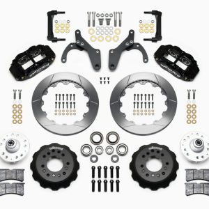 Wilwood Narrow Superlite 6R Front Hub Kit 12.88in 59-64 Chevy Impala / 63-64 Corvette
