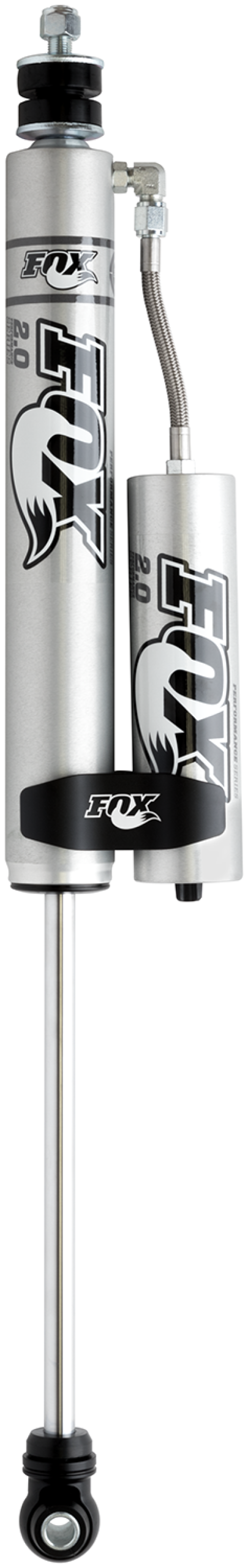Fox 05+ Ford SD 2.0 Performance Series 8.6in. Smooth Body Remote Res. Front Shock / 0-1.5in. Lift - Image 5