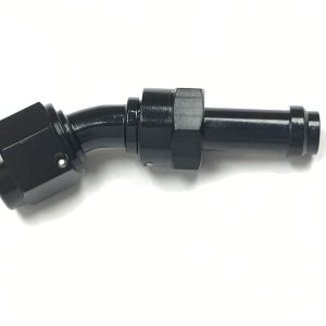Fragola -6AN 30 Degree EZ Street Hose End Black