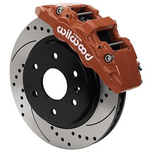 Wilwood 99-06 Chevy Silverado/GMC Sierra Aero6-DM Front Brake Kit - D&S - Red
