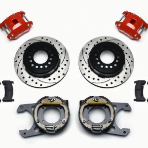 Wilwood Chevy C10 D154 Rear Parking Brake Kit - Black