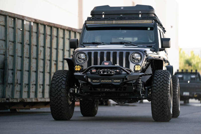 DV8 Offroad 18-23 Wrangler JL/Gladiator JT Spec Series Front Bumper - Image 5