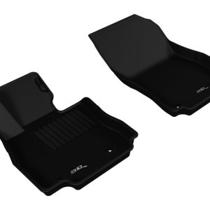3D MAXpider 2016-2020 Toyota/Scion Yaris/Yaris Ia/Ia Kagu 1st Row Floormat - Black