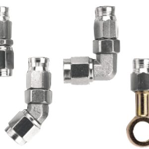 Fragola -4AN Race-Rite Crimp-On Hose End Straight
