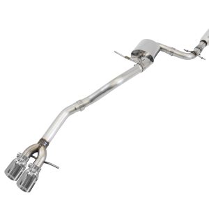 AWE Tuning Mk6 Jetta 2.5L Track Edition Exhaust - Polished Silver Tips