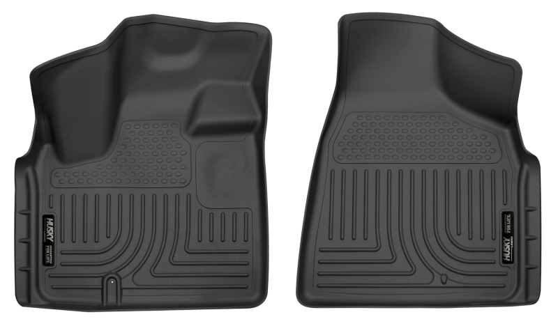 Husky Liners 08-12 Chrysler Town Country/Dodge Grand Caravan WeatherBeater Black Floor Liners - Image 2
