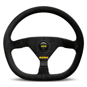 Momo MOD88 Steering Wheel 350 mm -  Black Suede/Black Spokes