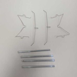 Alcon 2018+ Jeep Wrangler JL Pad Retainer Pin Kit (For PN PNS4415X) - Front