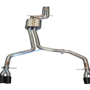 AWE Tuning Audi B8 S5 4.2L Track Edition Exhaust System - Diamond Black Tips