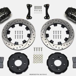 Wilwood Forged Dynalite Front Hat Kit 12.19in Drilled 02-06 Acura RSX-5 Lug