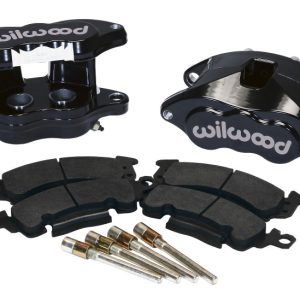 Wilwood D52 Rear Caliper Kit - Black Powder 1.25 / 1.25in Piston 1.28in Rotor