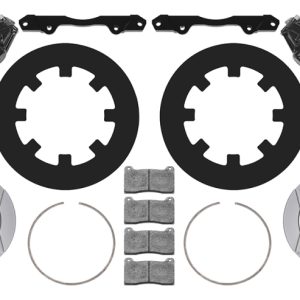 Wilwood 2014+ Polaris RZR XP 1000 Front Kit 11.25in - Black