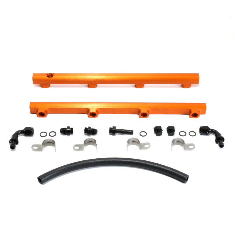 BBK 05-14 Dodge Hemi 5.7/6.1 High Flow Billet Aluminum Fuel Rail Kit (Non Trucks) - Image 3